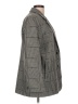 Madewell Houndstooth Gray Wool Coat Size L - photo 4