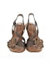 Naya 100% Leather Tropical Brown Sandals Size 5 - photo 2