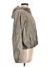 Athleta 100% Nylon Gray Windbreaker Size L - photo 4