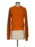 French Connection 100% Cotton Solid Orange Pullover Sweater Size XS - photo 1