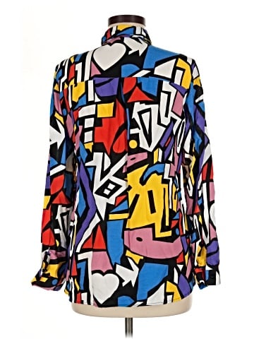 Big Dart Long Sleeve Blouse (view 2)