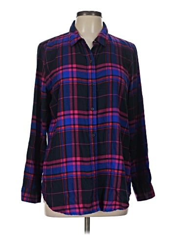 Banana Republic Factory Store Long Sleeve Button-Down Shirt (view 1)