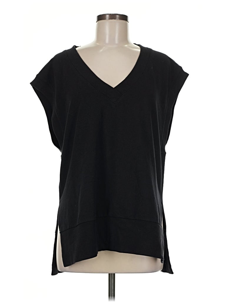 Pre-owned Athleta Poncho In Black