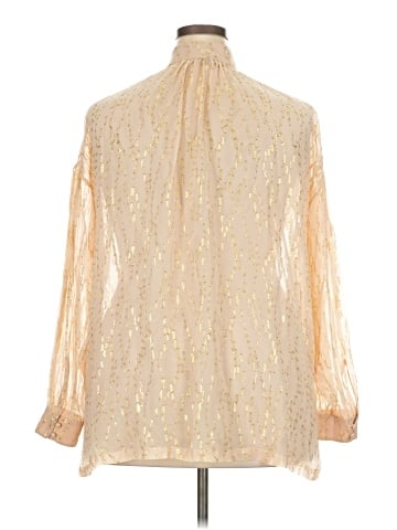 IRO Long Sleeve Silk Top (view 2)