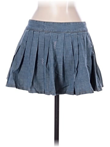 Just Cavalli Denim Skirt (view 2)
