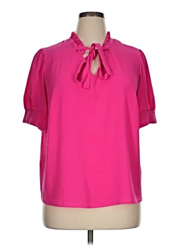 CeCe Short Sleeve Blouse (view 1)