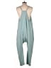 Assorted Brands Solid Teal Jumpsuit Size L - photo 2