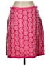 Boden Print Red Pink Casual Skirt Size 10L - photo 2