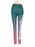 Roots Color Block Teal Yoga Pants Size S - photo 2