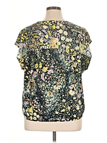 Ann Taylor Factory Short Sleeve Blouse (view 2)