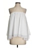 Ours 100% Polyester White Sleeveless Blouse Size S - photo 1