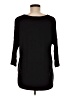 Joe Fresh Black 3/4 Sleeve Top Size M - photo 2