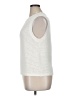 Ann Taylor 100% Cotton White Sweater Vest Size XL - photo 5