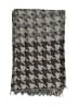 Unbranded Houndstooth Gray Scarf One size - photo 2