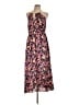 Old Navy 100% Polyester Floral Pink Casual Dress Size L (tall) - photo 1