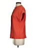 Assorted Brands 100% Polyester Orange Short Sleeve Blouse Size 4 - photo 5