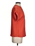 Assorted Brands 100% Polyester Orange Short Sleeve Blouse Size 4 - photo 4