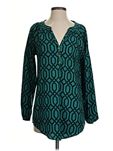 Mud Pie Long Sleeve Blouse (view 1)