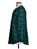 Mud Pie 100% Polyester Argyle Aztec Or Tribal Print Checkered-gingham Chevron-herringbone Green Teal Long Sleeve Blouse Size S - photo 5
