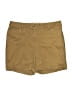 Lands' End Solid Tan Khaki Shorts Size 14 - photo 1