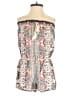 Socialite 100% Rayon Paisley Ivory Romper Size S - photo 1