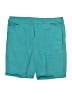 Chico's Solid Teal Athletic Shorts Size Lg (2.5) - photo 1