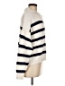Old Navy 100% Cotton Stripes Ivory Pullover Sweater Size M - photo 4