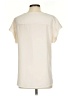Pleione 100% Polyester Ivory Short Sleeve Blouse Size S - photo 2