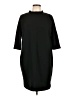 prologue Solid Black Casual Dress Size L - photo 1