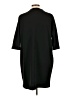 prologue Solid Black Casual Dress Size L - photo 2