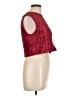 Lulus Red Sleeveless Blouse Size L - photo 4