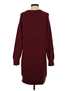 plus size long evening dresses Final Sale Plus Size Long Sleeve Gown with V-Neck in Red main image 1