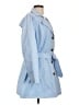 Lands' End Blue Trenchcoat Size L - photo 4