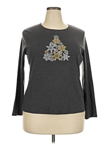 Croft & Barrow 3/4 Sleeve T-Shirt (view 1)