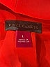 Vince Camuto 100% Polyester Orange Sleeveless Blouse Size L - photo 7