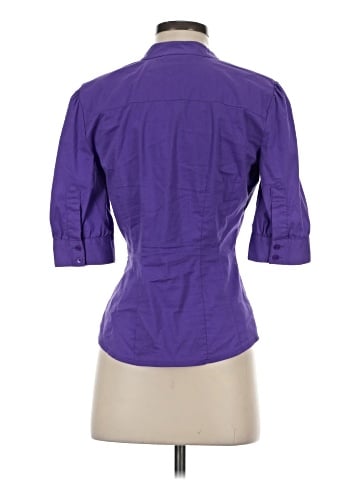 Bebe 3/4 Sleeve Button-Down Shirt (view 2)