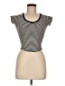 Assorted Brands Stripes Black Sleeveless T-Shirt Size M - photo 1