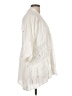 Belle Tweed 100% Rayon Ivory Kimono Size L - photo 4