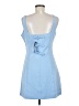 Lulus Solid Blue Casual Dress Size M - photo 2