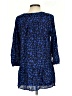 HD in Paris 100% Rayon Blue 3/4 Sleeve Blouse Size S - photo 2