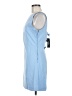 Lulus Solid Blue Casual Dress Size M - photo 5
