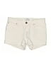 Express Jeans Ivory Khaki Shorts Size 6 - photo 1