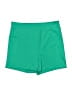 Sincerely Jules Solid Green Shorts Size L - photo 1