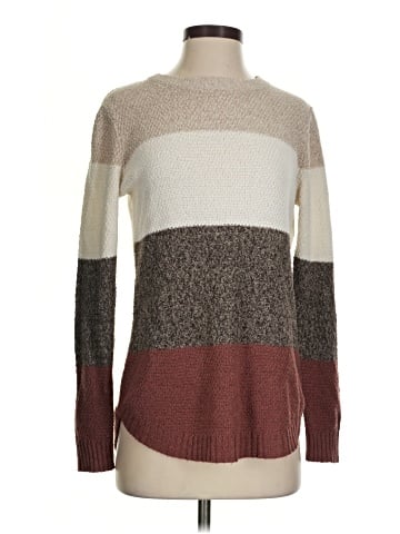 Pink Clover Pullover Sweater (view 1)