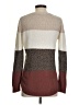 Pink Clover 100% Polyester Color Block Brown Pullover Sweater Size S - photo 2