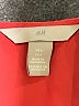 H&M 100% Polyester Solid Orange Casual Dress Size S - photo 7