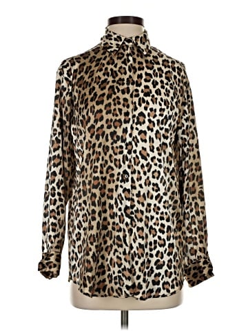 Zara Long Sleeve Button-Down Shirt (view 1)