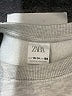 Zara Gray Silver Sweatshirt Size 13 - 14 - photo 4