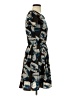 Nani Hawaii Graphic Blue Brown Casual Dress Size S (estimated) - photo 4