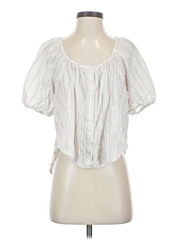 Pilcro Short Sleeve Blouse (view 1)